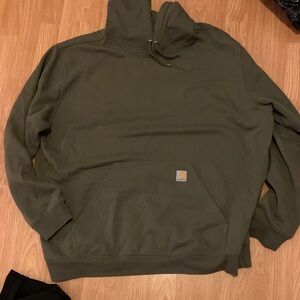 Carhartt Men's Dark Green Pullover Hoodie